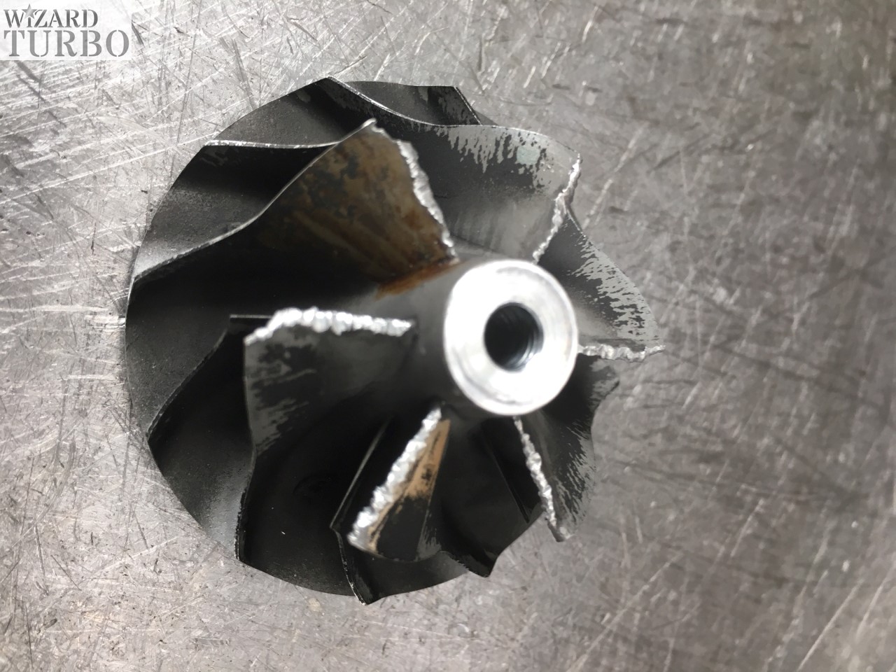 Sérült kompresszor kerék